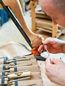hand carved claw and foot woodworking | If you appreciate great craftsmanship and fine American Furniture, Blackburn Furniture Makers can help you obtain your custom handmade furniture piece that will last for generations.