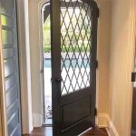 custom arched door, frame for home renovation in delaware county pa