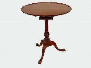 Tilt Top Tea Table is handmade Blackburn Furniture