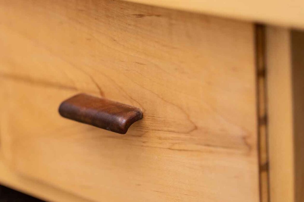 Maple Bench Mudroom with dovetail joinery