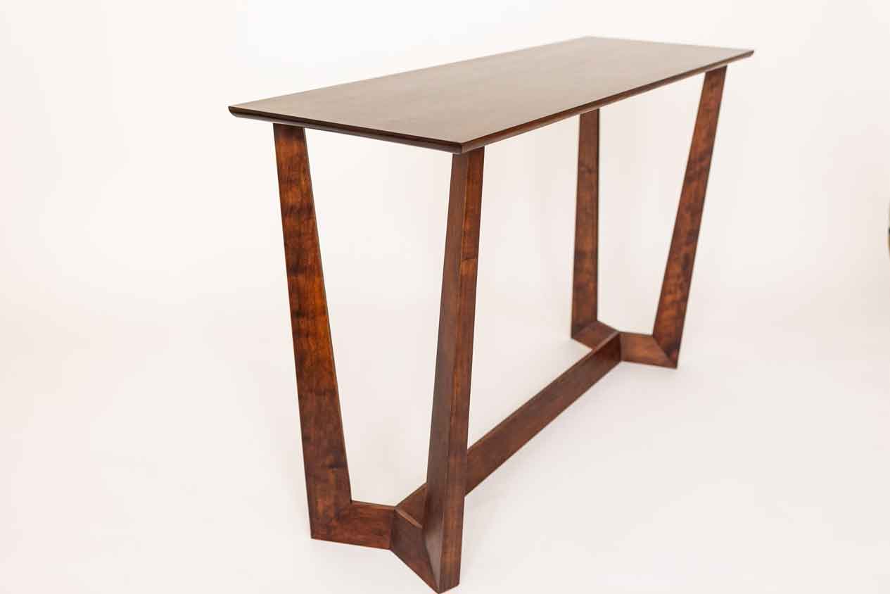 Solid Wood Cherry Console Table